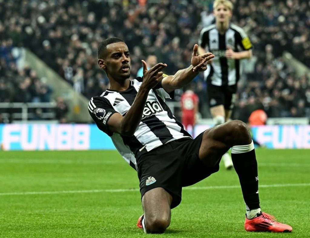 Pemain Newcastle Alexander Isak