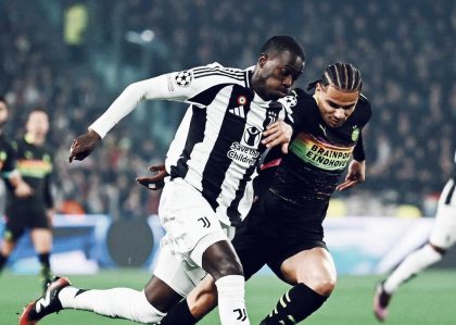 Pemain Juventus Timothy Weah