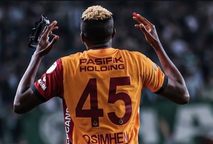 Pemain Napoli Victor Osimhen