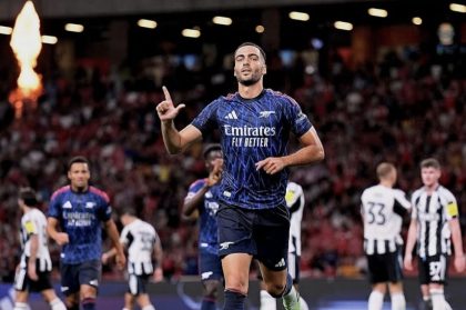 Pemain Arsenal Mikel Merino